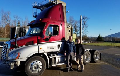 Skagit Valley College Receives Donated Freightliner Truck