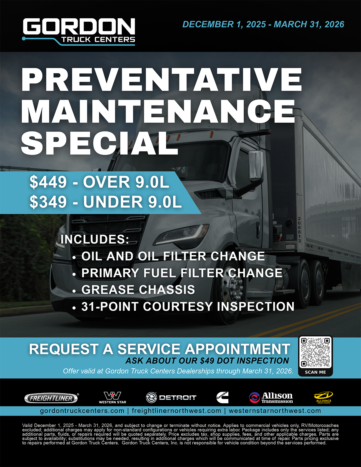 Freightliner Service Specials page 1