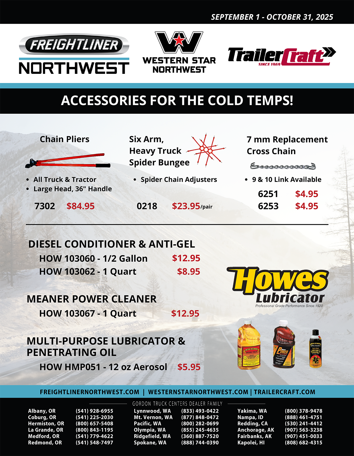 Freightliner Parts Specials 2