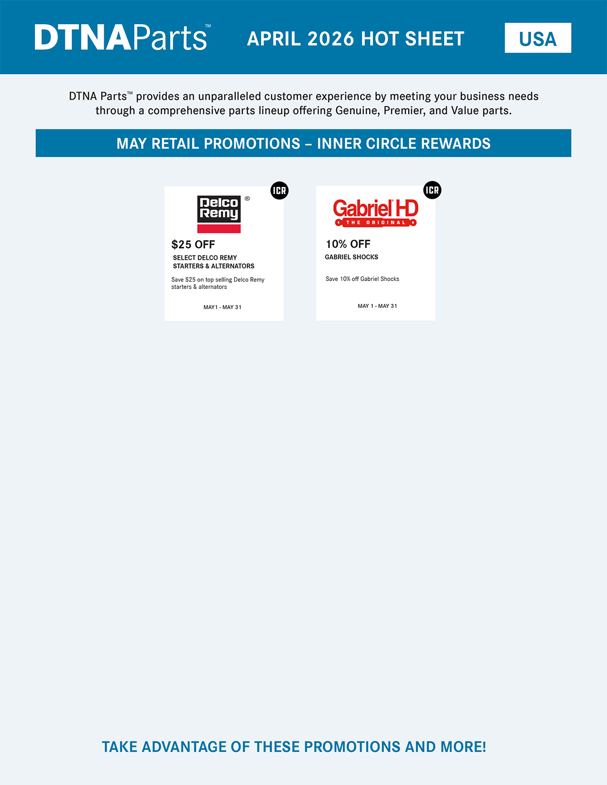 Freightliner Parts Specials page 3