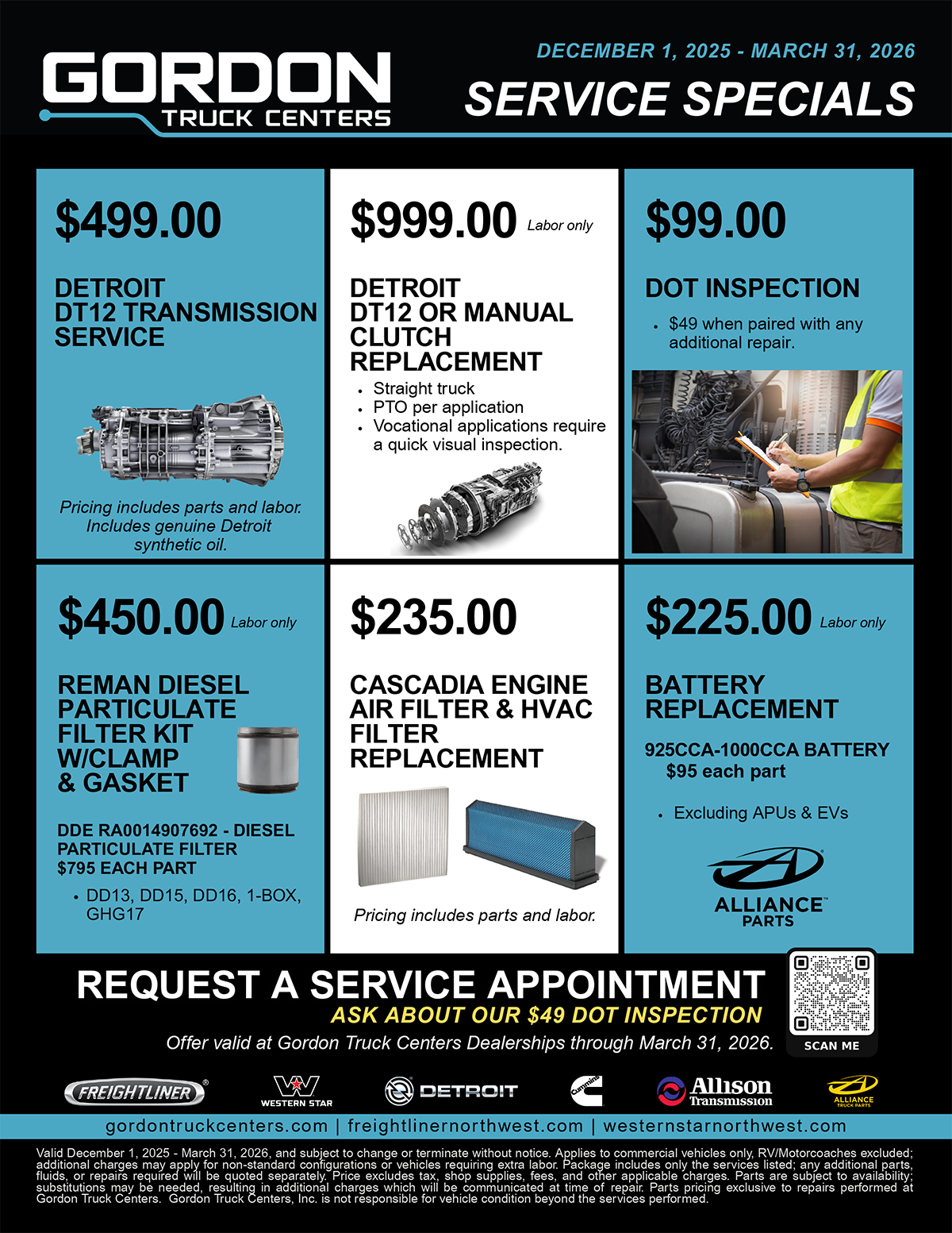 Freightliner Service Specials page 4