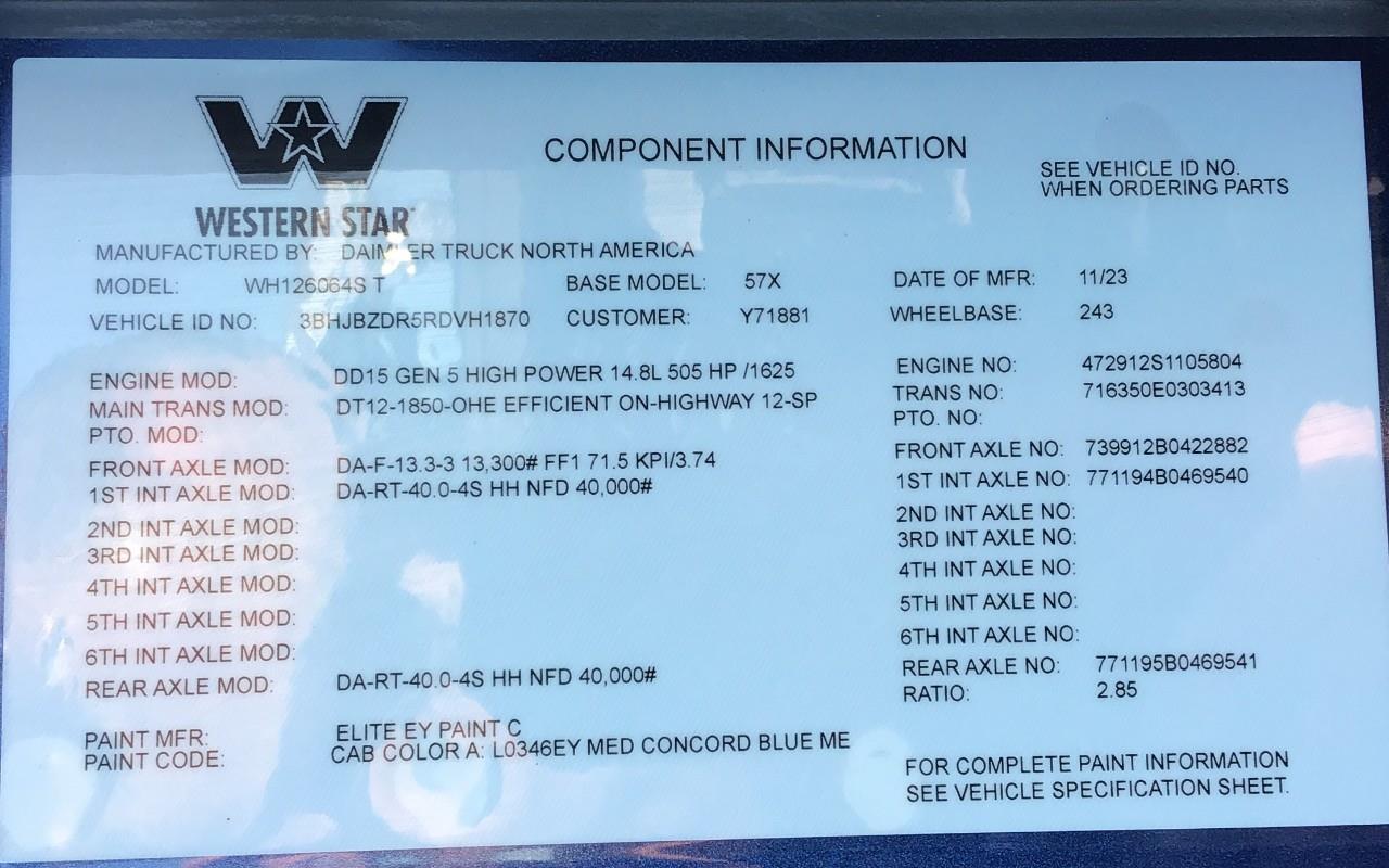2024 Western Star in Pacific, WA — photo 5