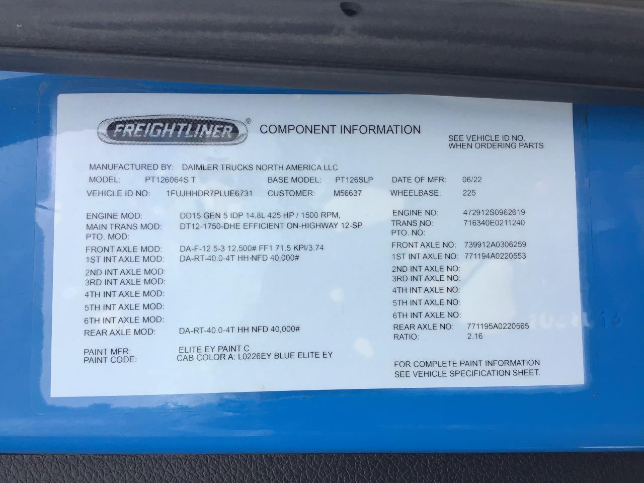 2023 Freightliner Cascadia in Pacific, WA — photo 5