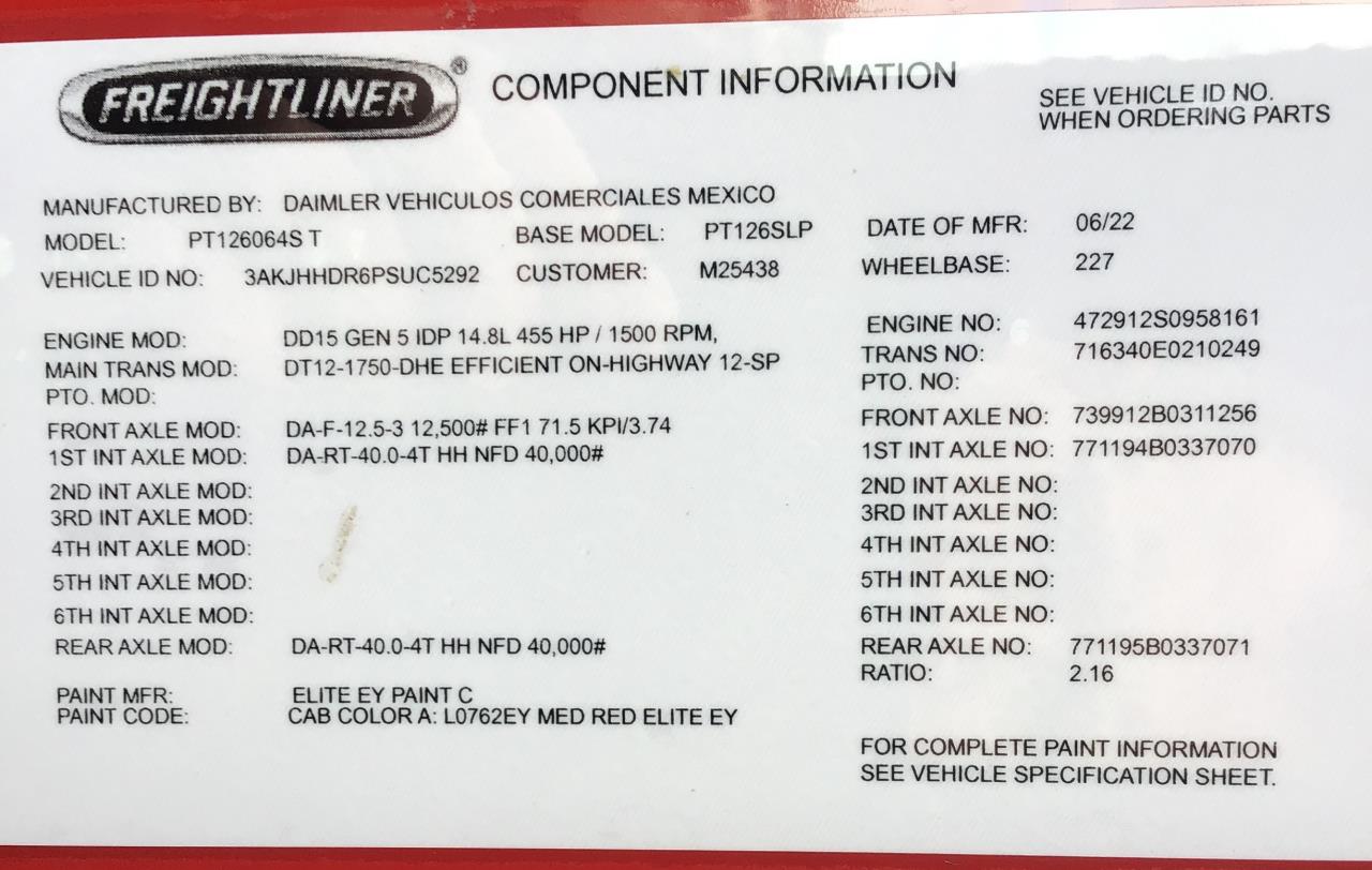 2023 Freightliner Cascadia in Pacific, WA — photo 5